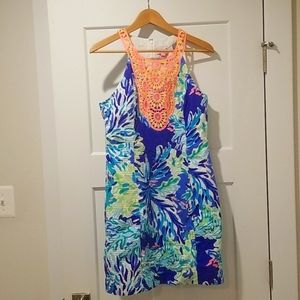 Lilly Pulitzer Pearl Shift Dress size 8